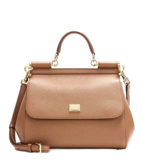 brown dolce and gabbana handbags